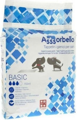 Ferribiella Asssorbello Basic Επιδαπέδια Πάνα Σκύλου 60x90cm 10τμχ