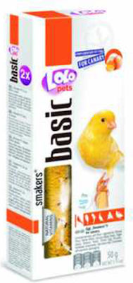 Lolo Pets Smakers Food Sticks for Canaries Sticks με Αυγό 500gr