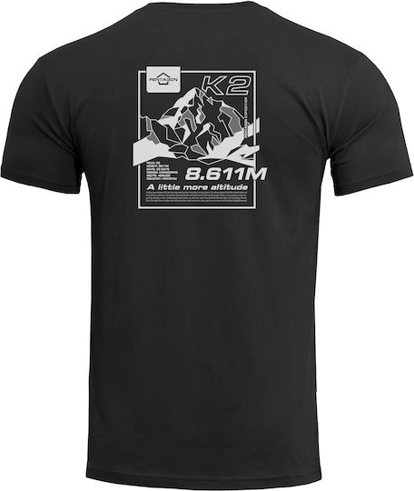 Pentagon Ageron T-shirt K2 Mountain in Black color