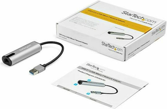 StarTech US2GA30 USB Network Adapter for Wired Connection Ethernet