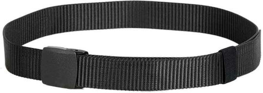 Polo Military Strap Belt Black Ζώνη Μέσης Μαύρη 125cm