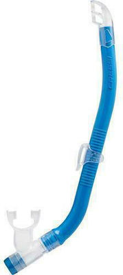 CressiSub Top Snorkel Blue with Silicone Mouthpiece