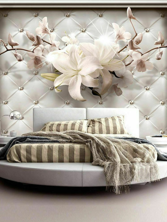 Self-adhesive Wall Mural Royal Elegance White 196x140cm