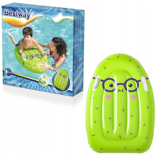 Bestway Inflatable Swimming Board with Handle Green 84x56cm