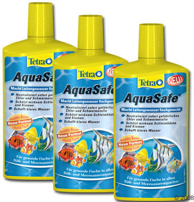 Tetra Aqua Safe Aquarium Water Treatment for Water Purification 250ml