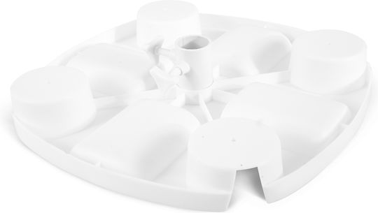 Escape Umbrella Drink Holder Beach Umbrella Drink Holder White