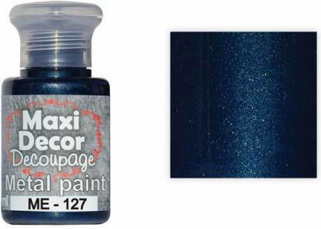 Maxi Decor Metallic Color Paint Decoupage Gold 60ml