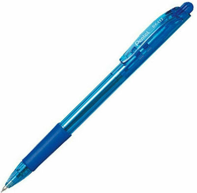 Pentel Retractable Pix Pix cu bilă 0.7mm cu cerneală Negru