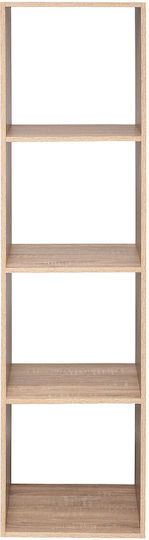 Bookcase Simply Smart Natural 34.5x32x134cm