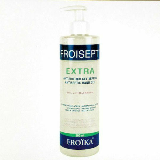 Froika Froisept Extra Antiseptic Hand Gel with Pump 500ml Natural