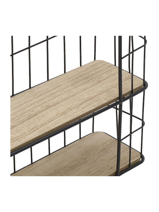 Shelf Wall Brown 66x14x33cm