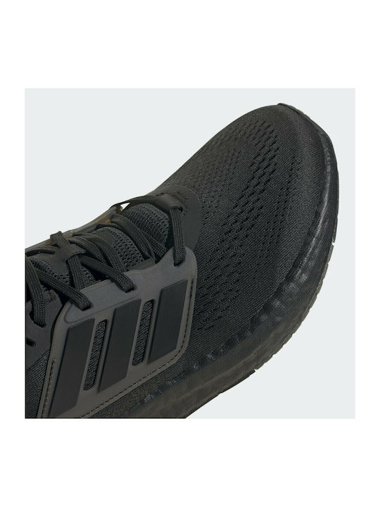 Pureboost 22 Herren Sportschuhe Laufen Core Black / Lucid Lime