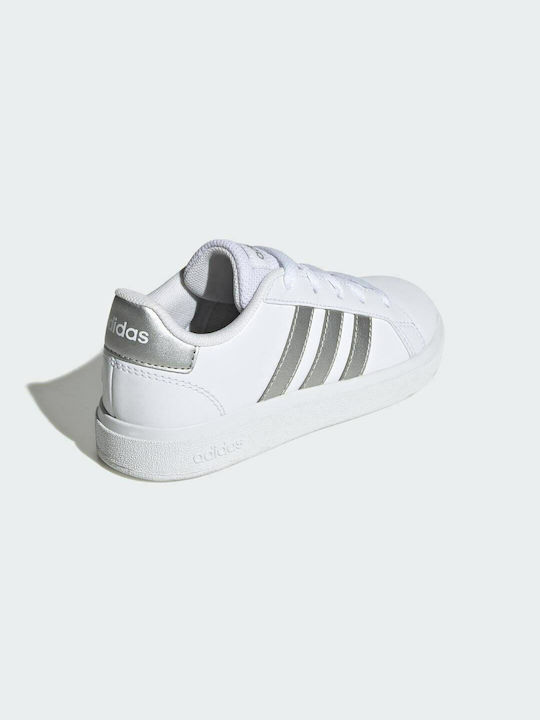Adidas Παιδικά Sneakers Grand Court Cloud White / Matte Silver