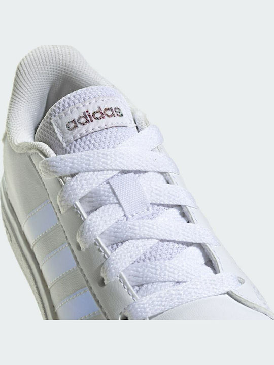 Grand Court GRAND COURT 2.0 K Kids Sneakers Cloud White / Iridescent