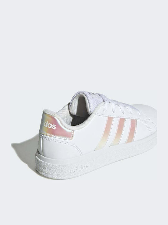 Grand Court GRAND COURT 2.0 K Kids Sneakers Cloud White / Iridescent