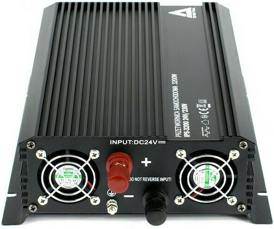 Azo Digital AZO Digital Car Inverter Modified Sinewave 144W to Converter 12V DC in 230V AC