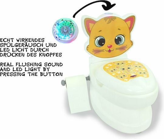 Jamara Potty Bowl with Lid White