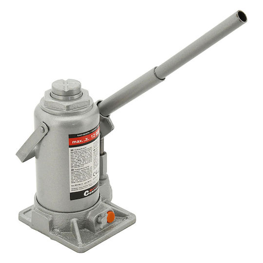 Compass Hydraulic Bottle Jack with Lifting Capacity up to 39.5cm and Weight Capacity up to 12 Tons