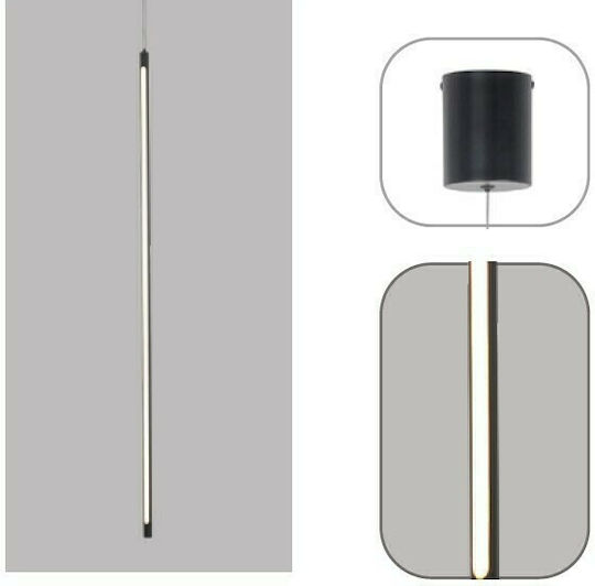 Aca Avenue LED Κρεμαστό Φωτιστικό 8x8x250εκ. Aca Avenue LED Κρεμαστό Φωτιστικό 8x8x250εκ.