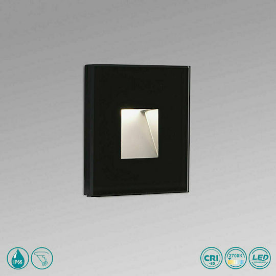 Faro Barcelona Dart Aplica de exterior montată pe perete LED IP65 2W 8x8εκ.