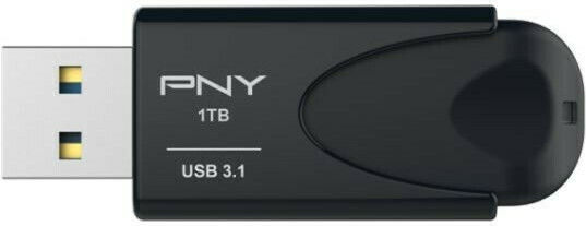 PNY Attaché 4 1TB USB 3.1 Stick Μαύρο