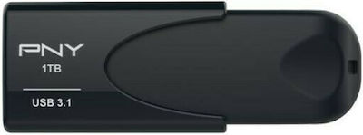 PNY Attaché 4 1TB USB 3.1 Stick Black