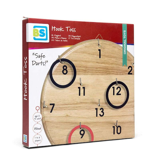 BS Toys Παιχνίδι Ρίψης Στόχου Εξωτερικού Χώρου Ξύλινο Hookey