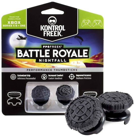 KontrolFreek Performance Thumbsticks FPS Freek Nightfall Thumb Grips για Xbox One / Xbox Series σε Μαύρο χρώμα