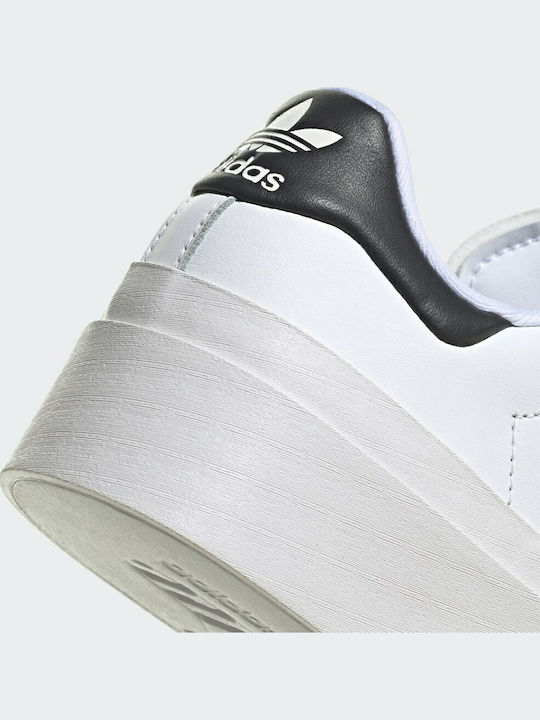 Superstar Bonega Flatforms Sneakers Cloud White / Core Black / Gold Metallic