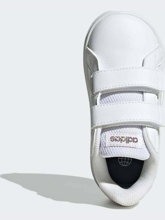 Grand Court GRAND COURT 2.0 Kids Sneakers with Scratch Cloud White / Iridescent
