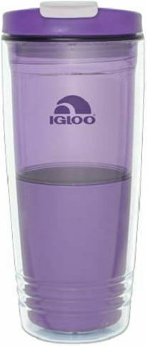 Igloo Havasu Double Wall Μπουκάλι Θερμός Ανοξείδωτο BPA Free 650ml Ροζ