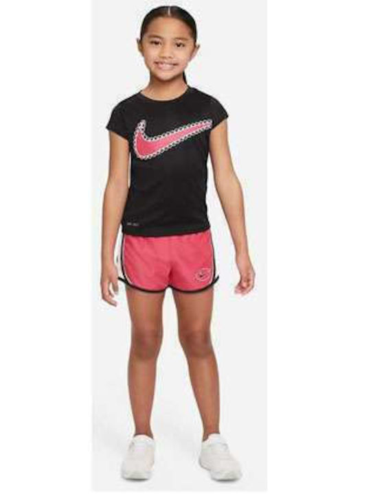 Nike Παιδικό Σετ με Παντελόνι Καλοκαιρινό για Κορίτσι 2τμχ Φούξια