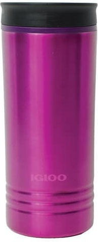 Igloo Isabel Stainless Steel Thermos Bottle 473ml Purple with Mouthpiece
