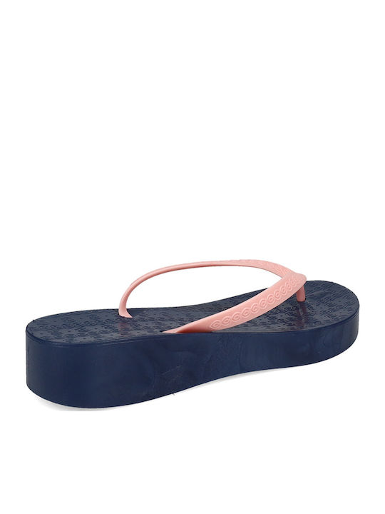 Women's Platform Flip Flops Pink