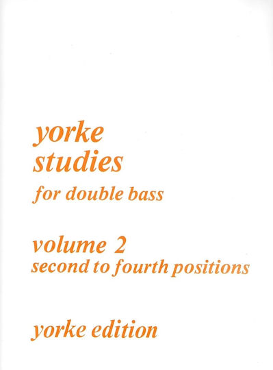 Yorke Edition Yorke Studies Double Bass Vol.2 Παρτιτούρα για Έγχορδα