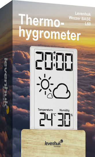 Levenhuk Wezzer Base L60 78888 Wetterstation Digital Tischplatte Weiß Levenhuk Wezzer Base L60 78888 Wetterstation Digital Tischplatte Weiß