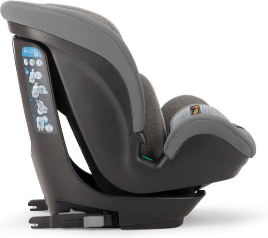 Inglesina Caboto Baby Car Seat i-Size with Isofix Vulcan Black 9-36 kg