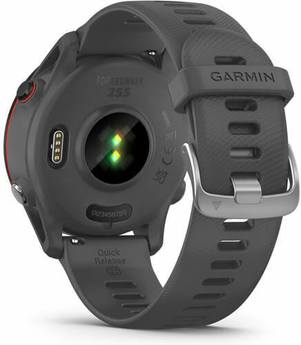 Garmin Forerunner 255 46mm Αδιάβροχο Smartwatch με Παλμογράφο (Slate Gray)