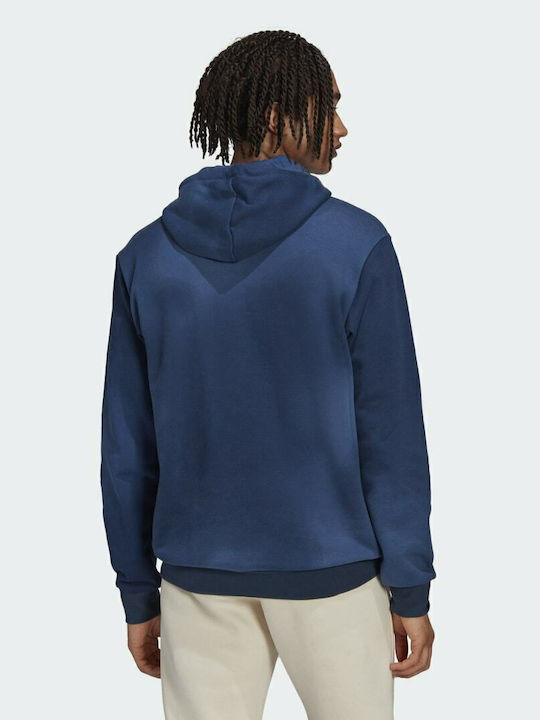 adidas Originals Crew Navy/Wonder White with Hood