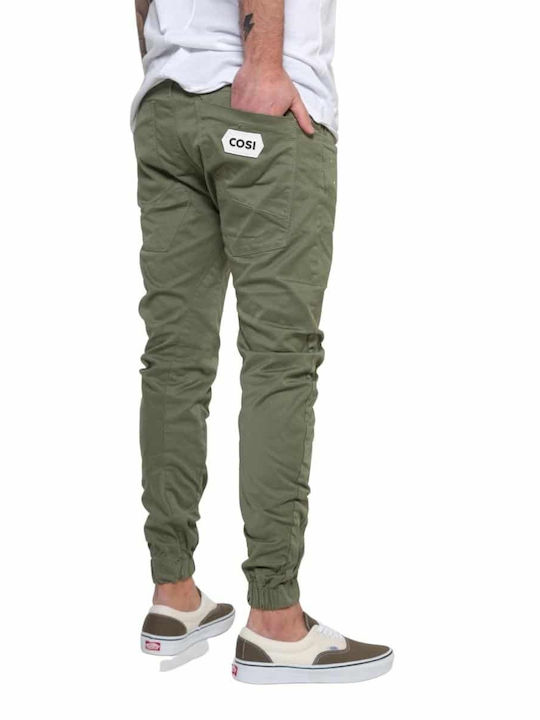 Cosi Jeans Tiago 10 Herrenhose Elastisch in Relaxed Passform Khaki