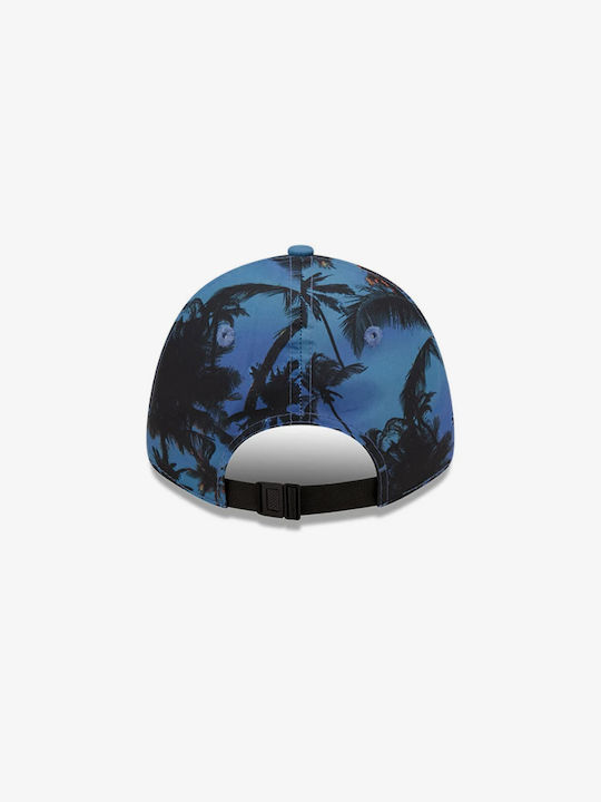 New Era Tropical 9forty Jockey Blau