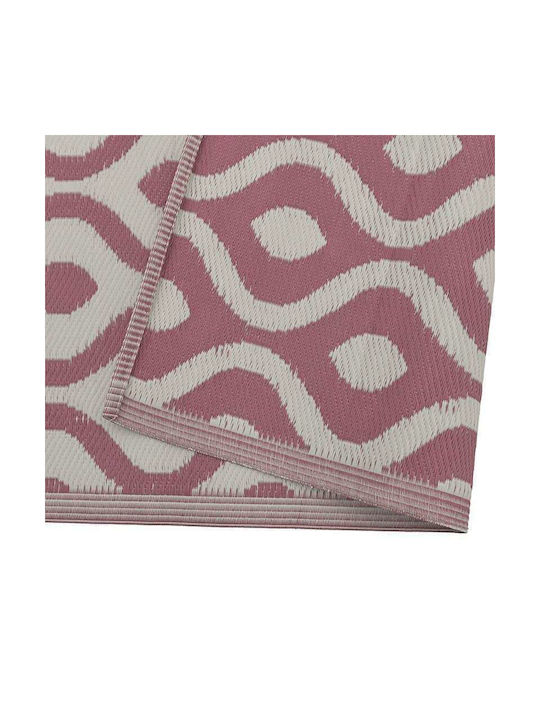 Click Teppich Rechteckig Synthetisch,Polyester/Cotton/Leather Pink - Purple