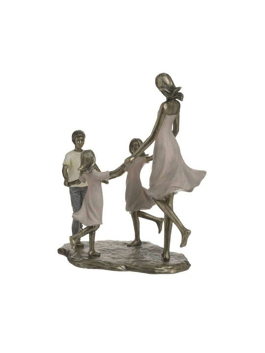 Inart Decorative Statuette Polyresin in Πολύχρωμο 3-70-401-0152 21x15x26cm 1pcs