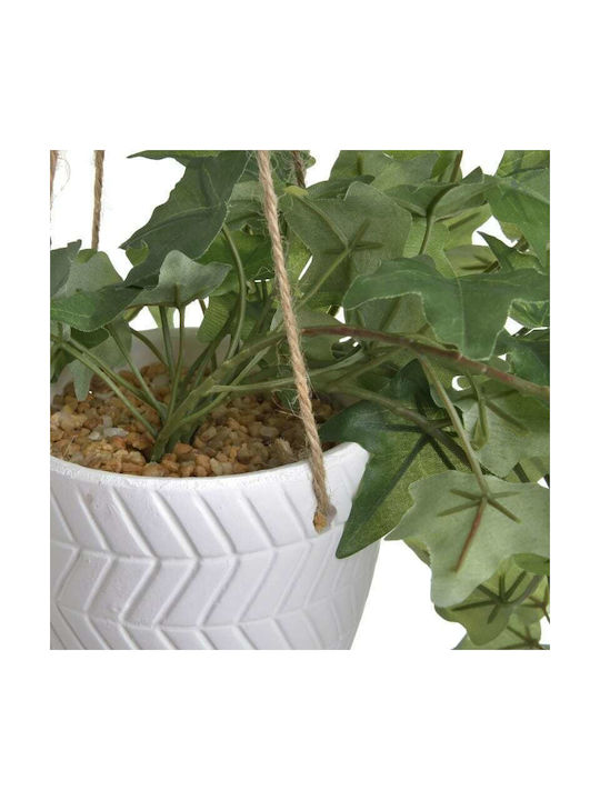 Inart Artificial Plant in Small Pot Ivy Green 40cm