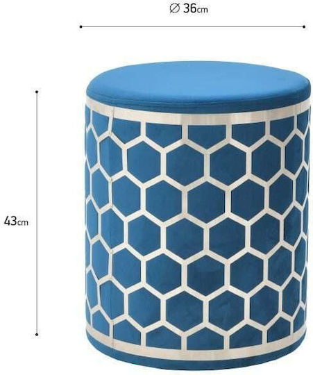 Σκαμπό Σαλονιού 36x36x43εκ.