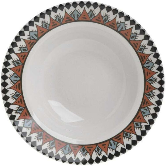 Click Farfurie Supă Ceramică Alb cu Diametru 26cm 3buc Click Farfurie Supă Ceramică Alb cu Diametru 26cm 3buc