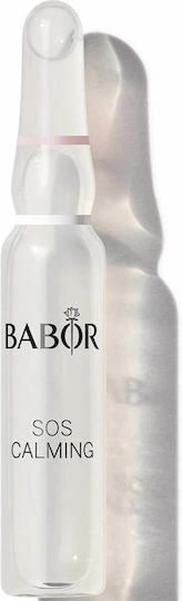 Babor Sos Calming Soothing & Moisturizing Ampoule Serum For Face With Peptides & Panthenol For Brightening 14ml