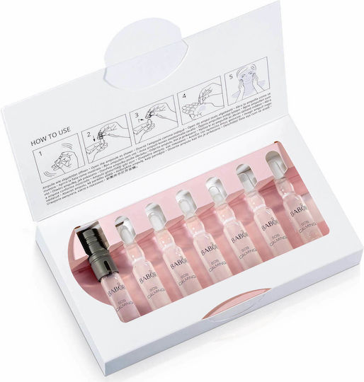 Babor Sos Calming Soothing & Moisturizing Ampoule Serum For Face With Peptides & Panthenol For Brightening 14ml