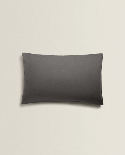 Madi Monochrome Σεντόνι Υπέρδιπλο με Λάστιχο 160x200+25εκ. Grey