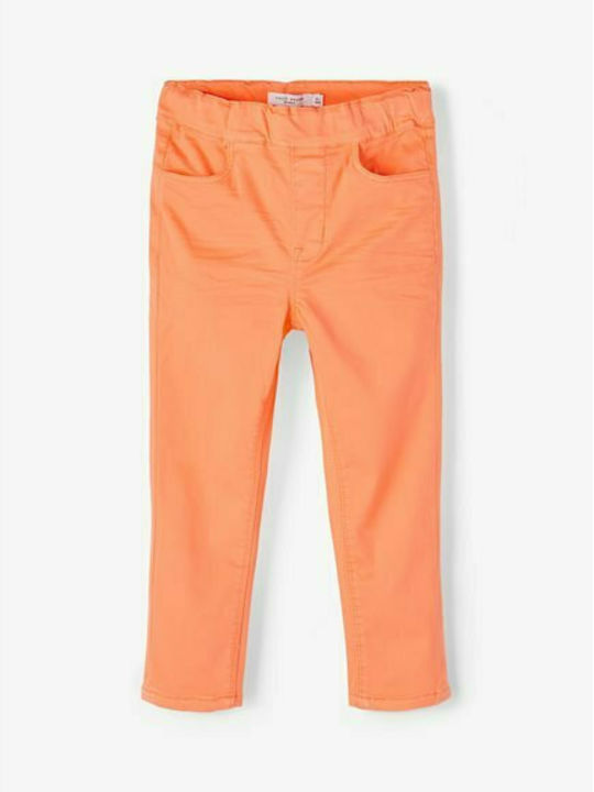 Name It Kids Fabric Trousers Orange